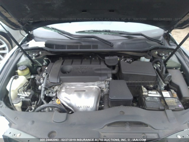 4T1BF3EK8BU738087 - 2011 TOYOTA CAMRY SE/LE/XLE 绿色 照片 10