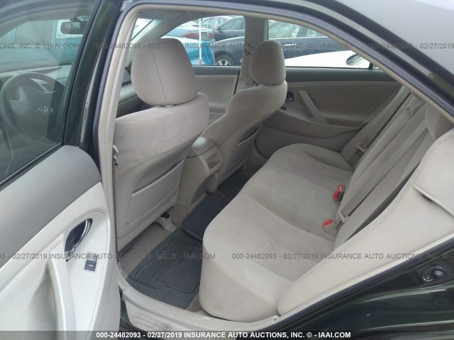 4T1BF3EK8BU738087 - 2011 TOYOTA CAMRY SE/LE/XLE 绿色 照片 8