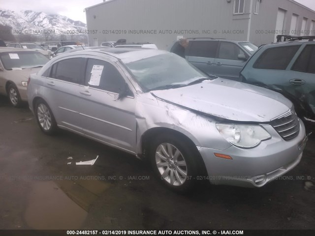 1C3CC5FD3AN190851 - 2010 CHRYSLER SEBRING LIMITED SILVER photo 1