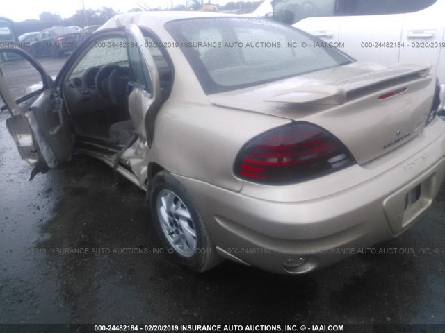 1G2NF52EX4M685749 - 2004 PONTIAC GRAND AM SE1 BEIGE photo 3