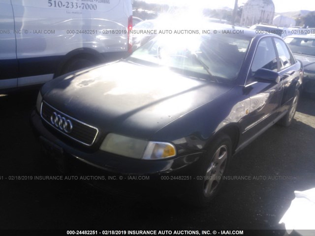 WAUED28D5XA026575 - 1999 AUDI A4 2.8 QUATTRO BLACK photo 2