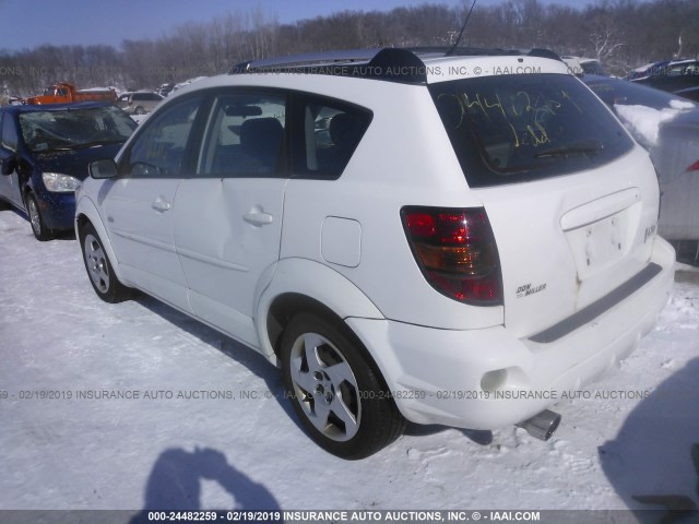 5Y2SL62894Z443478 - 2004 PONTIAC VIBE WHITE photo 3