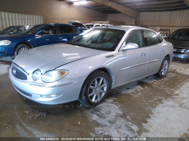 2G4WE537251264538 - 2005 BUICK LACROSSE CXS SILVER photo 2