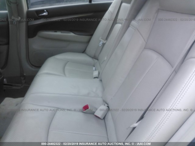 JN1CV6AR7BM351811 - 2011 INFINITI G37 WHITE photo 8