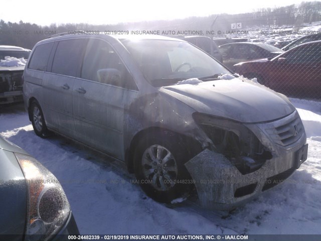 5FNRL38699B030735 - 2009 HONDA ODYSSEY EXL SILVER photo 1