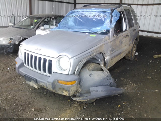 1J4GL48K93W663064 - 2003 JEEP LIBERTY SPORT/FREEDOM SILVER photo 6