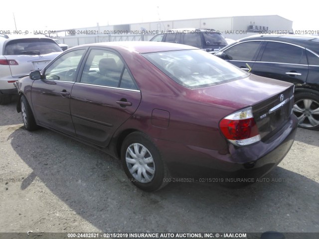 4T1BE32K66U109473 - 2006 TOYOTA CAMRY LE/XLE/SE MAROON photo 3