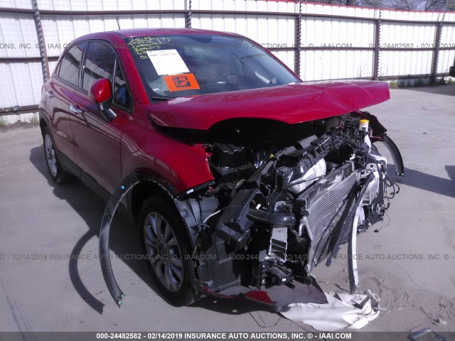 ZFBCFXBT9GP339792 - 2016 FIAT 500X EASY RED photo 1