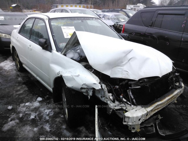 JF1GD67616H525245 - 2006 SUBARU IMPREZA 2.5I WHITE photo 1