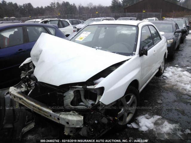 JF1GD67616H525245 - 2006 SUBARU IMPREZA 2.5I WHITE photo 2