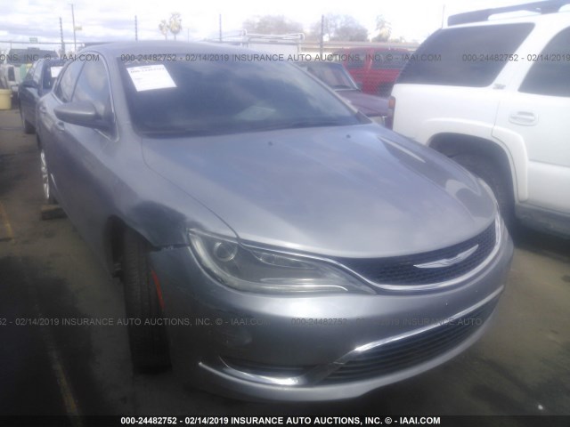 1C3CCCAB3GN110709 - 2016 CHRYSLER 200 LIMITED SILVER photo 1