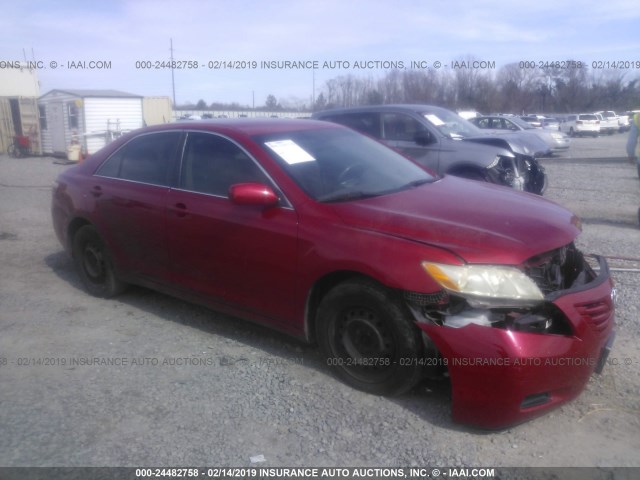 4T4BE46K47R004664 - 2007 TOYOTA CAMRY NEW GENERAT CE/LE/XLE/SE MAROON photo 1