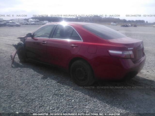 4T4BE46K47R004664 - 2007 TOYOTA CAMRY NEW GENERAT CE/LE/XLE/SE MAROON photo 3