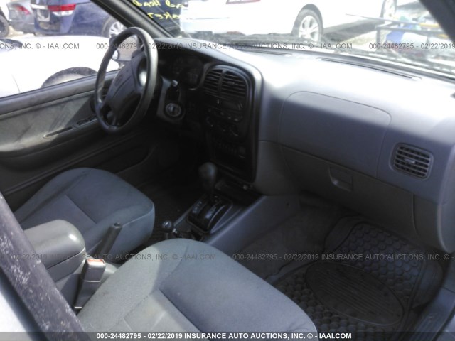 KNDJA723925149532 - 2002 KIA SPORTAGE SILVER photo 5