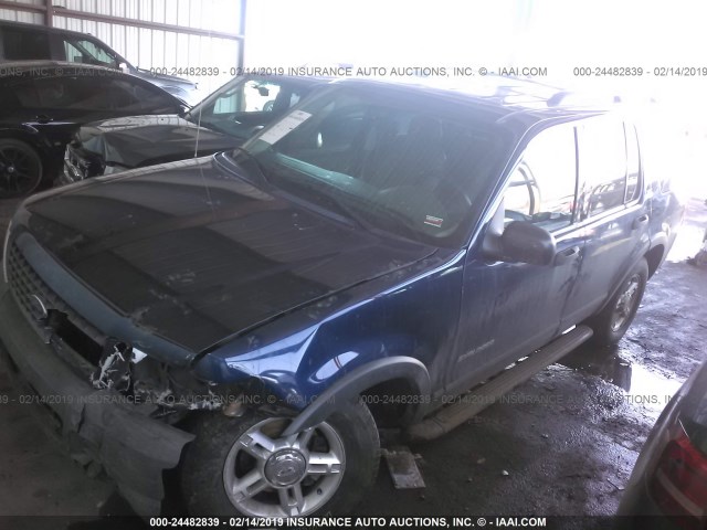 1FMZU72K44ZA87790 - 2004 FORD EXPLORER XLS/XLS SPORT BLUE photo 2