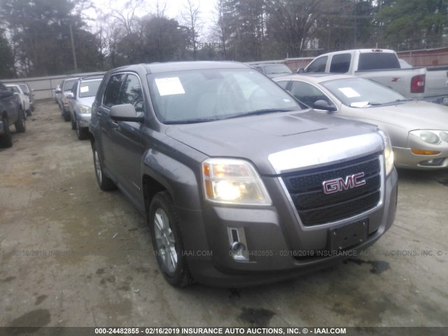 2GKALMEK1C6386313 - 2012 GMC TERRAIN SLE BROWN photo 1