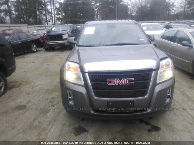 2GKALMEK1C6386313 - 2012 GMC TERRAIN SLE BROWN photo 6