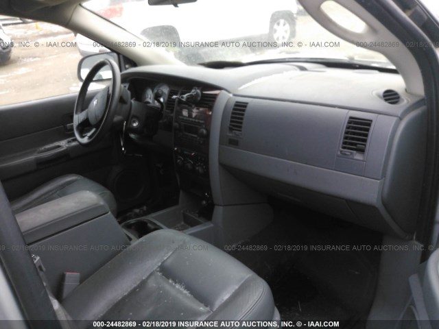 1D4HB48D64F126347 - 2004 DODGE DURANGO SLT SILVER photo 5