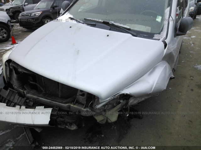 1D4HB48D64F126347 - 2004 DODGE DURANGO SLT SILVER photo 6