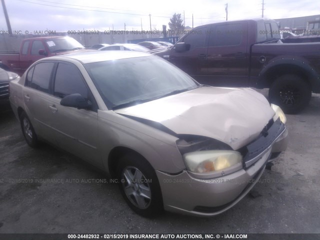 1G1ZT52844F129403 - 2004 CHEVROLET MALIBU LS GOLD photo 1