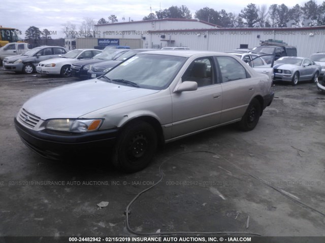 4T1BG22K5XU909655 - 1999 TOYOTA CAMRY CE/LE/XLE TAN photo 2