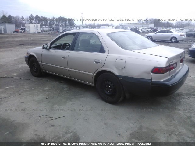 4T1BG22K5XU909655 - 1999 TOYOTA CAMRY CE/LE/XLE TAN photo 3