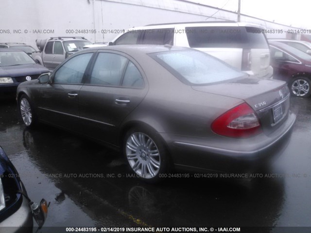 WDBUF56X88B206117 - 2008 MERCEDES-BENZ E 350 GRAY photo 3