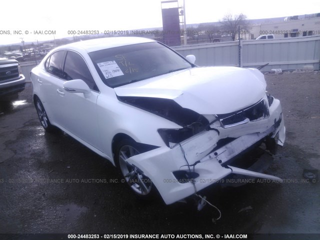 JTHBK262992086089 - 2009 LEXUS IS 250 WHITE photo 1