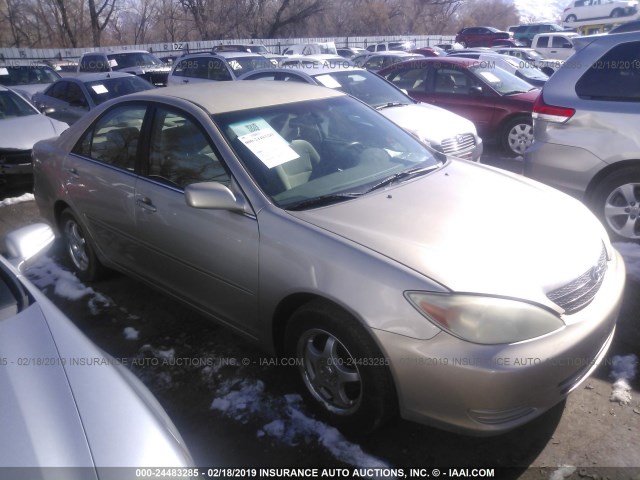 4T1BE32K84U926327 - 2004 TOYOTA CAMRY LE/XLE/SE TAN photo 1