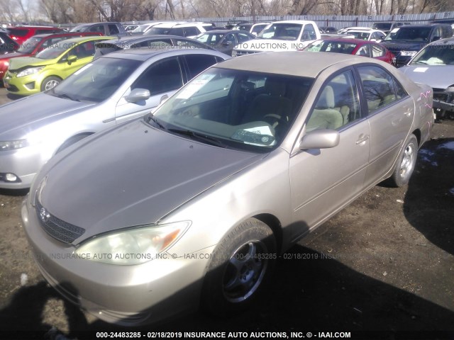 4T1BE32K84U926327 - 2004 TOYOTA CAMRY LE/XLE/SE TAN photo 2
