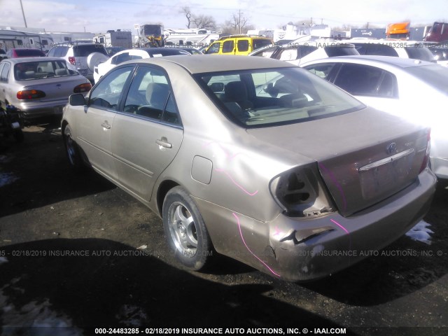 4T1BE32K84U926327 - 2004 TOYOTA CAMRY LE/XLE/SE TAN photo 3