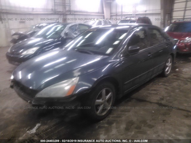 JHMCM56874C025640 - 2004 HONDA ACCORD EX GRAY photo 2
