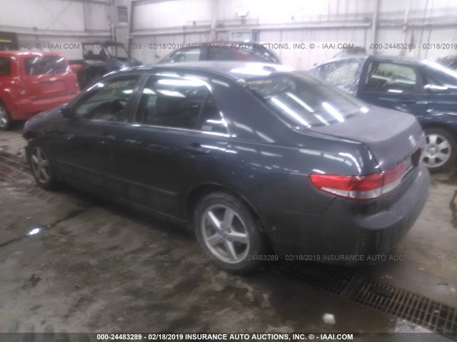 JHMCM56874C025640 - 2004 HONDA ACCORD EX GRAY photo 3