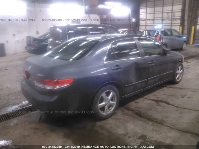 JHMCM56874C025640 - 2004 HONDA ACCORD EX GRAY photo 4