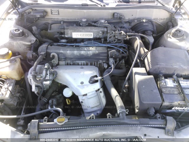 4T1SK11E1SU586542 - 1995 TOYOTA CAMRY DX TAN photo 10