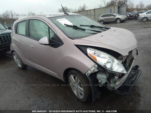 KL8CD6S95DC524449 - 2013 CHEVROLET SPARK 1LT SILVER photo 1