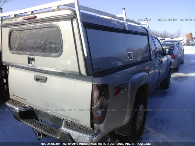 1GCDT196858158357 - 2005 CHEVROLET COLORADO GOLD photo 4