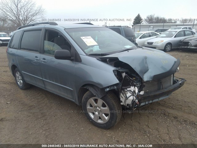 5TDZA23C84S216655 - 2004 TOYOTA SIENNA CE/LE BLUE photo 1