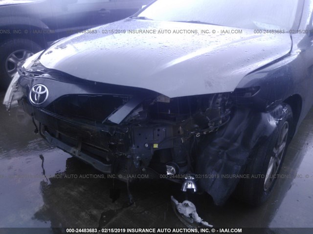 4T4BF3EK9BR108438 - 2011 TOYOTA CAMRY SE/LE/XLE GRAY photo 6