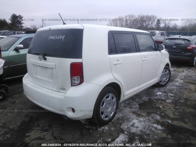 JTLZE4FE6CJ007959 - 2012 TOYOTA SCION XB 白色 照片 4