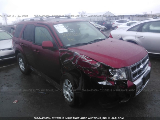 1FMCU04G49KA85477 - 2009 FORD ESCAPE LIMITED RED photo 1