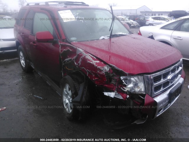 1FMCU04G49KA85477 - 2009 FORD ESCAPE LIMITED RED photo 6