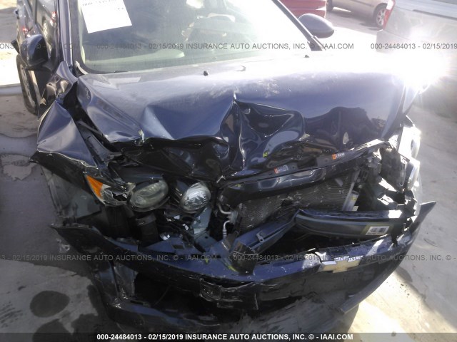 1G1JA5SH1G4109158 - 2016 CHEVROLET SONIC LS BLUE photo 6