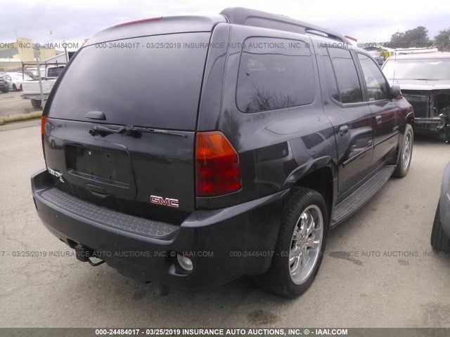 1GKET66M856195557 - 2005 GMC ENVOY DENALI XL GRAY photo 4