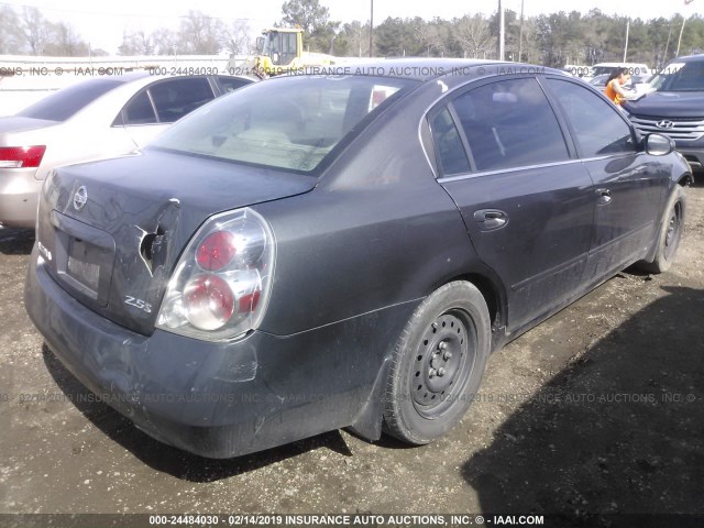 1N4AL11DX5N421436 - 2005 NISSAN ALTIMA S/SL GRAY photo 4