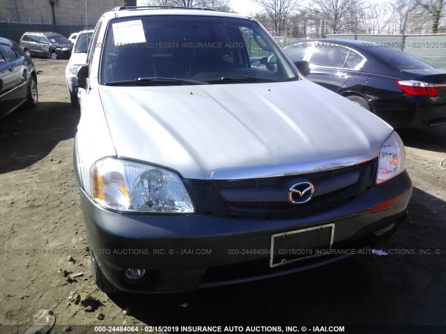 4F2CZ96153KM24340 - 2003 MAZDA TRIBUTE ES SILVER photo 6