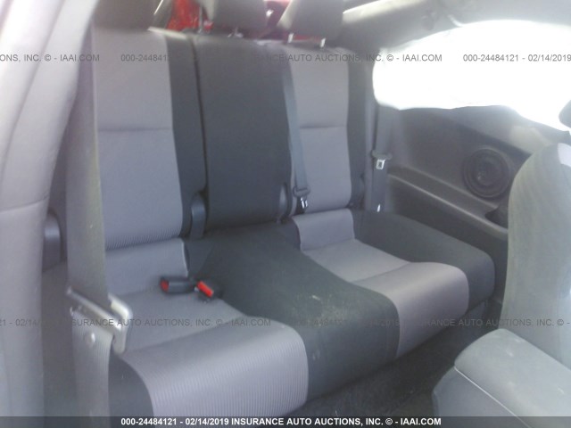 JTKJF5C79GJ021578 - 2016 TOYOTA SCION TC წითელი ფოტო 8