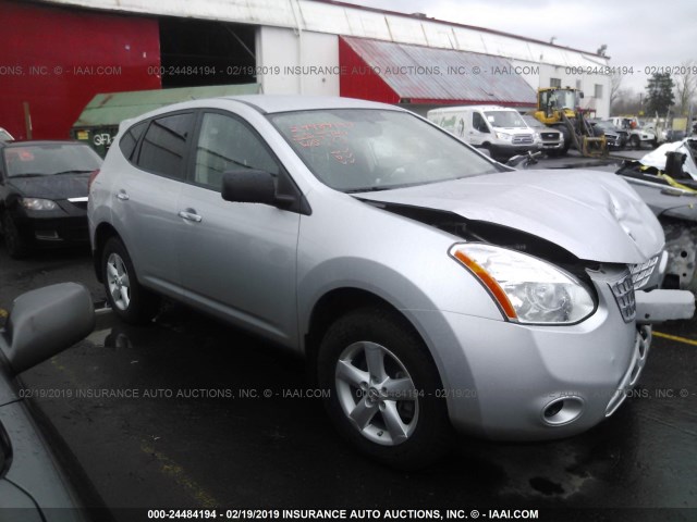 JN8AS5MV1AW114478 - 2010 NISSAN ROGUE S/SL/KROM SILVER photo 1