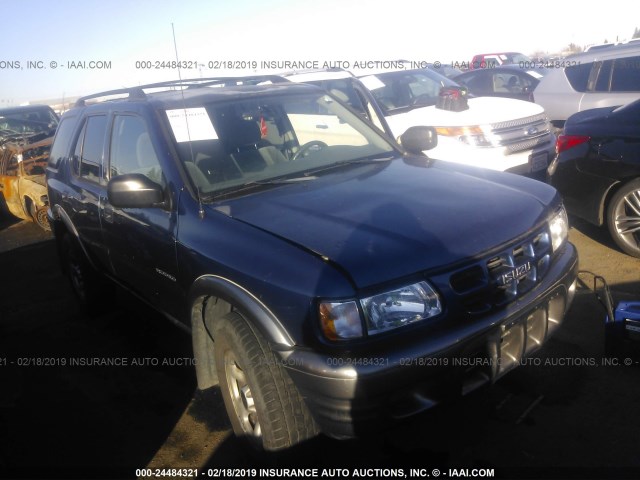 4S2CK58W424325442 - 2002 ISUZU RODEO S/LS/LSE BLUE photo 1