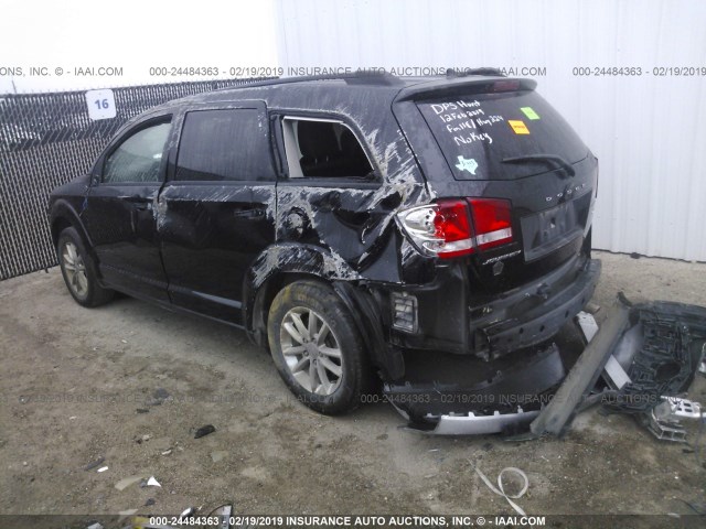 3C4PDCBB9GT160877 - 2016 DODGE JOURNEY SXT BLACK photo 3